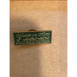 🌸 Museum of the Horse Ruidoso Downs, New Mexico‎ Vintage Pin Brooch